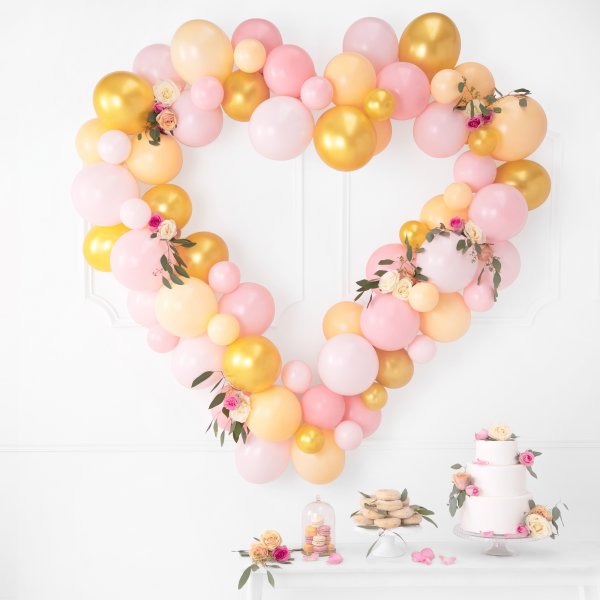 Pastellballonger - Premium 27 cm - Babyrosa - 50-pack Pastellballonger - Premium 27 cm - Babyrosa - 50-pack
