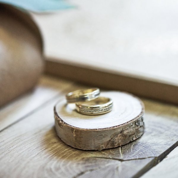 Placeringskort - Cirklar - Trä - 6-pack Placeringskort - Cirklar - Trä - 6-pack