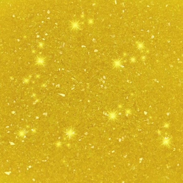 tbart glitter - Gult - 5 g