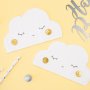 Servetter - Moln - Guld - 20-pack