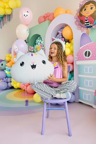 Folieballong - Gabby\\\'s Dollhouse - Cakey - 67 x 43 cm Folieballong - Gabby\\\'s Dollhouse - Cakey - 67 x 43 cm