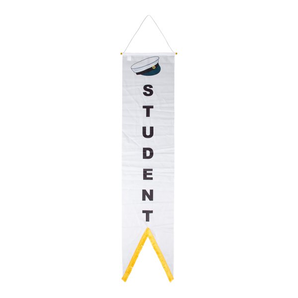 Vimpel - Vertikal - Student - 40 x 180 cm
