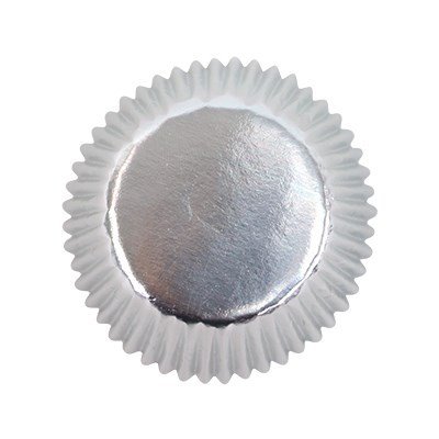 Minimuffinsformar - Metallic - Silver - 45 st - PME