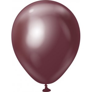 Miniballonger enfrgade - Premium 13 cm - Burgundy Chrome
