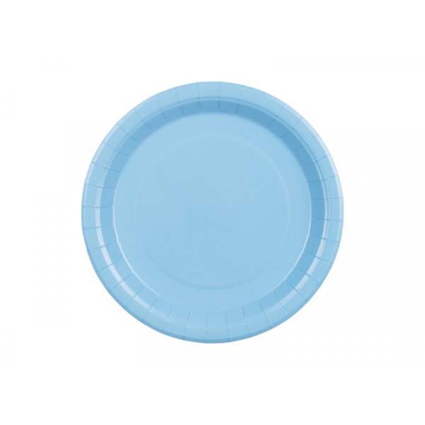 Papptallrikar - Ljusbl�