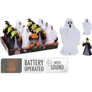 Halloweendekoration Figur med ljud och ljus