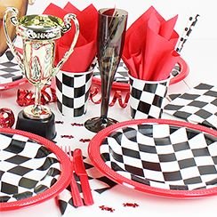 Papptallrikar - Racing - 8-pack Papptallrikar - Racing - 8-pack