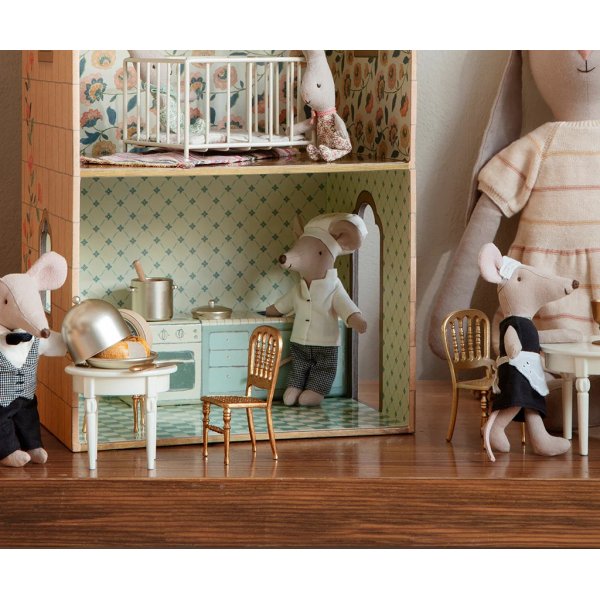 Stol i guld till mössen - Maileg Stol i guld till mössen - Maileg