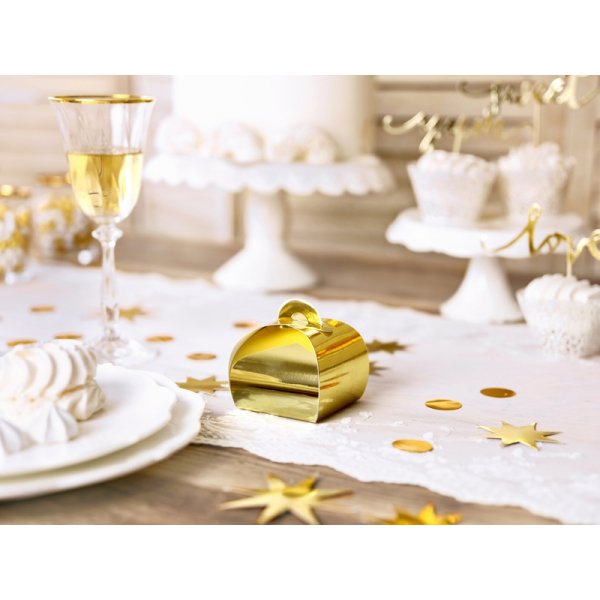 Presentboxar - 10-pack - Guld