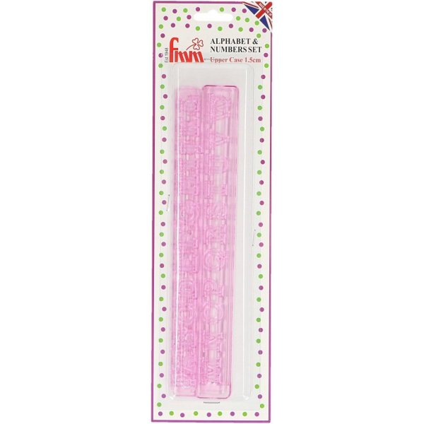 Utstickare - Bokstäver A-Z, Siffror 0-9 - Gemener Utstickare - Bokstäver A-Z, Siffror 0-9 - Gemener