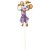 Cake toppers - Musse & Helium - 10-pack
