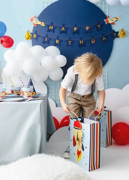 Banner - Happy Birthday - Flygplan Banner - Happy Birthday - Flygplan