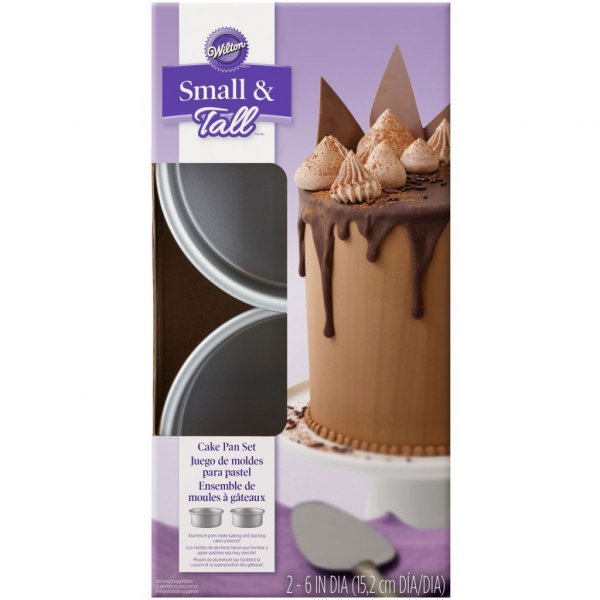 Bakformar - 2-pack - Wilton - 15 x 5 cm
