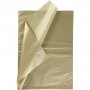 Silkespapper - 6 ark - Guld