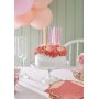 Desserttallrikar - Mix - Rose - 12-pack