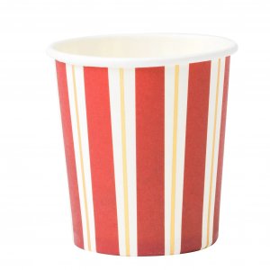 Glggmuggar / Sm pappmuggar - Guld, Vit, Rd - 115 ml - 16-pack