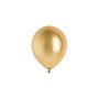 Ballong - Glossy - Guld - 12 cm - 50-pack