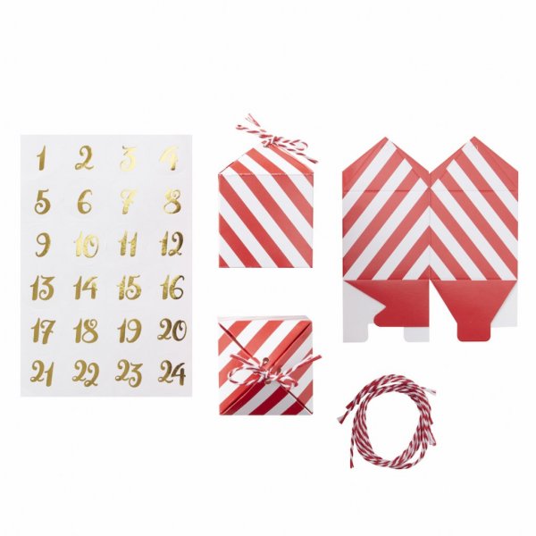 Adventskalender - Red & Gold