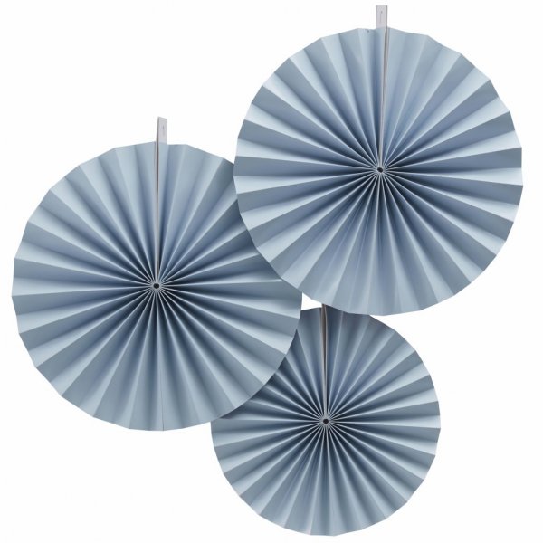 Pin Wheels - 3-pack - Pastel Blue