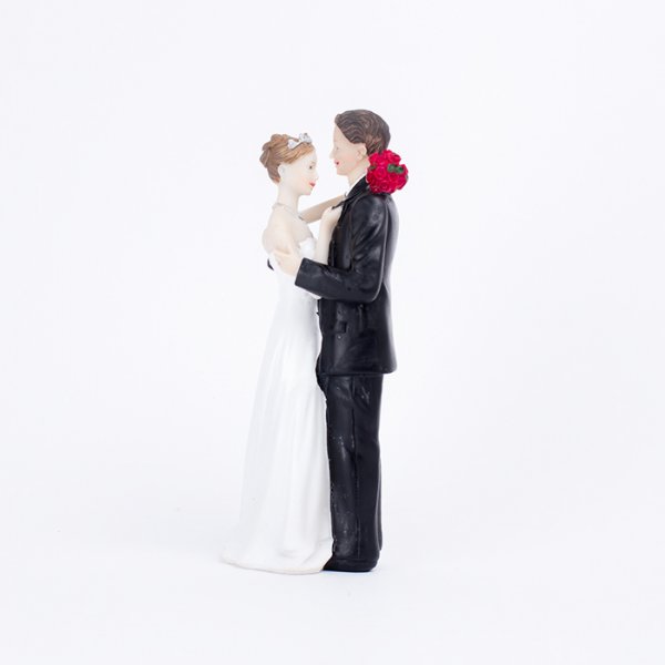 Cake Topper - Pink Roses