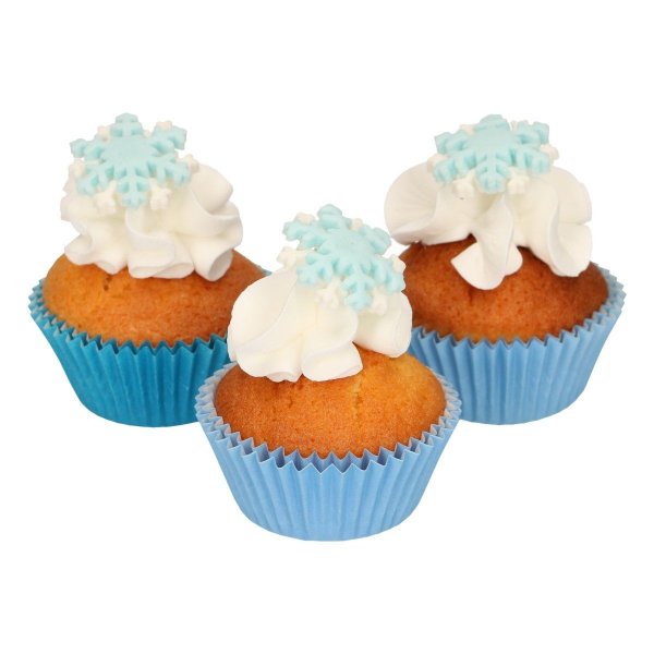 Sockerdekorationer Sn�flingor, 6-pack