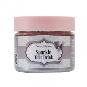 Drinkglitter - Sparkle Your Drink - Silver - SweetKitchen - 10 g