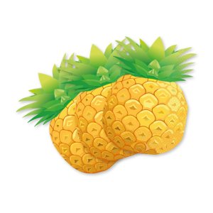 Servetter - Ananas - 33x40 cm - 20-pack