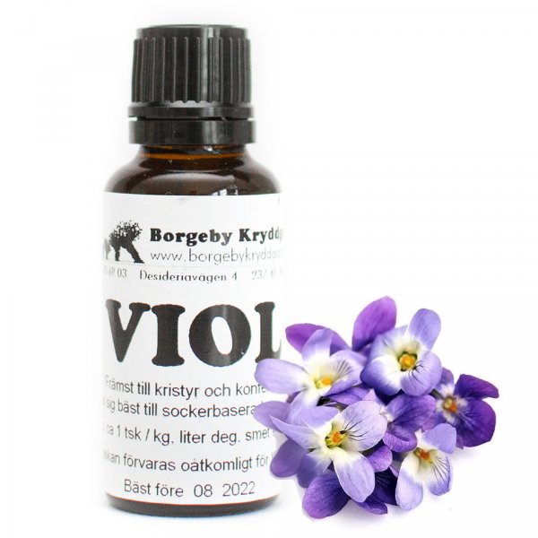 Arom - Borgeby Kryddgrd - Viol - 25 ml