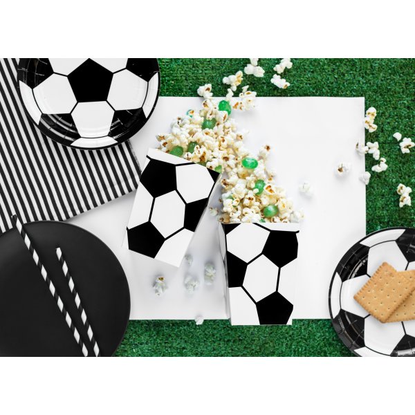 Popcornboxar - Fotboll - 6-pack Popcornboxar - Fotboll - 6-pack