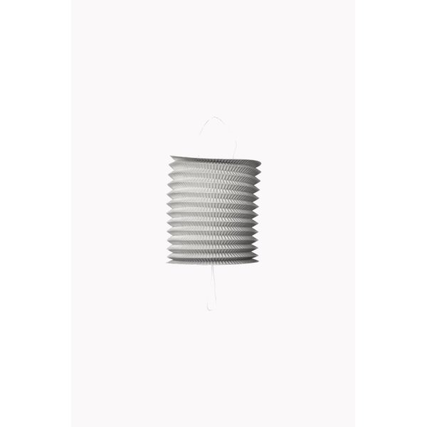 Lykta - Papper - Silver Metallic - 16 cm Lykta - Papper - Silver Metallic - 16 cm