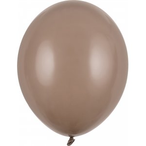 Miniballonger Pastell - Premium 12 cm - Capuccino - 10-pack