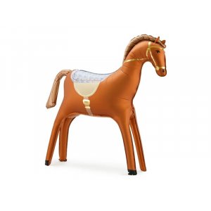 Folieballong - Häst - Brun Folieballong - Häst - Brun