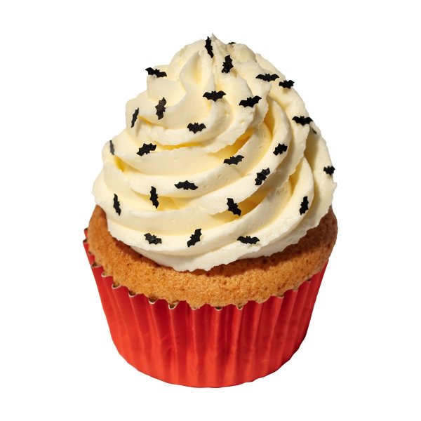 Dekorationsstrssel - Glitter - Halloween - Fladdermss - PME