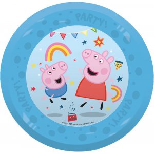 �teranv�ndbara plasttallrikar - Greta Gris - 4-pack