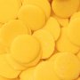 Candy Buttons - Gul - PME - 340g