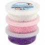 Foam Clay - Vit/Rosa/Lila Mix - 3-pack