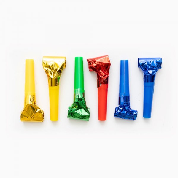 Partytutor Metallic Mix 6-pack