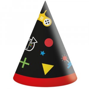 Partyhattar - TV-spel - 6 st