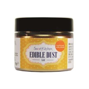 Ätbart glitter - Sweet Kitchen - Guld - 10 g