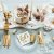 Desserttallrikar - 60th Birthday - Vit/Guld - 6-pack