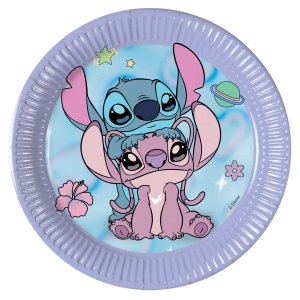 Papptallrikar - Angel Cute - 20 cm - 8-pack