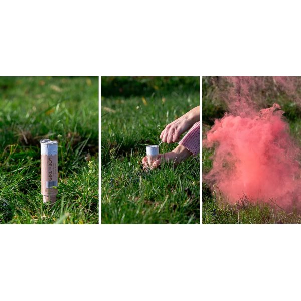 Puderkanon - Gender Reveal - Rosa Puderkanon - Gender Reveal - Rosa
