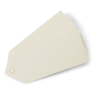 Etiketter - Creme - 24-pack