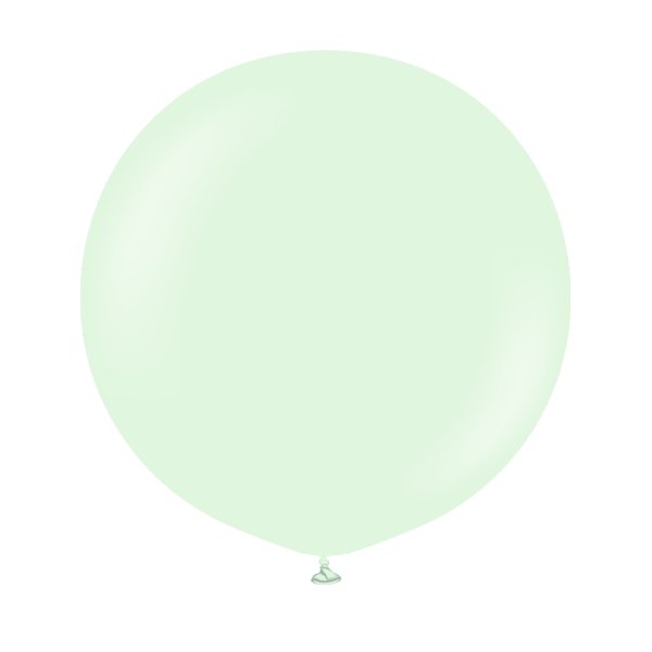 Ballonger enfärgade - Premium 60 cm - Pale Green - 2-pack Ballonger enfärgade - Premium 60 cm - Pale Green - 2-pack