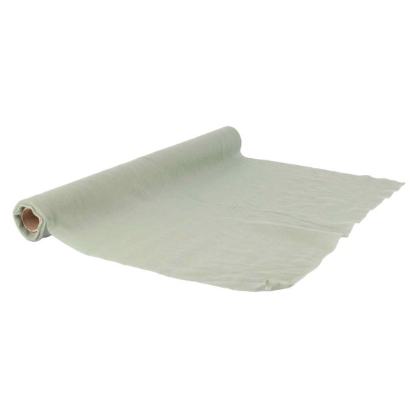 Bordsl�pare i tyg - Gr�n - 48 cm x 5 m