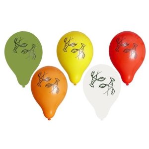 Ballonger - Kul�rta med kr�ftor - 10-pack