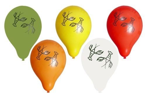 Ballonger - Kul�rta med kr�ftor - 10-pack