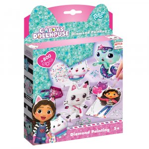 Kit med strasspärlor - Gabby's Dollhouse - Diamond painting Kit med strasspärlor - Gabby's Dollhouse - Diamond painting