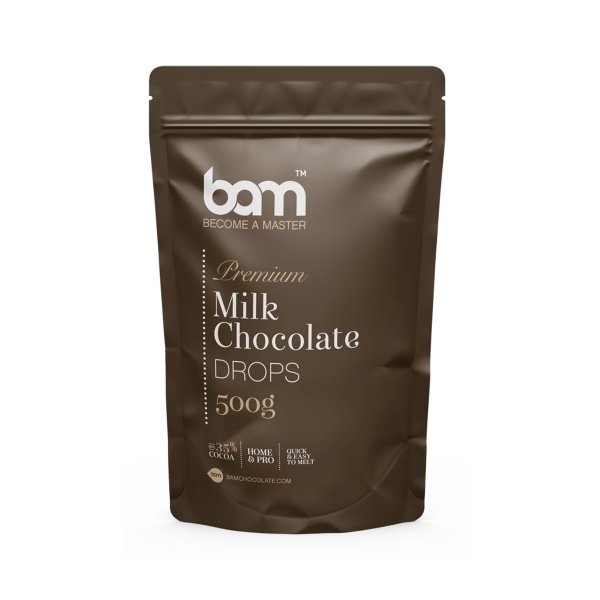 Chokladknappar - Mj�lkchoklad - BAM - 500 g