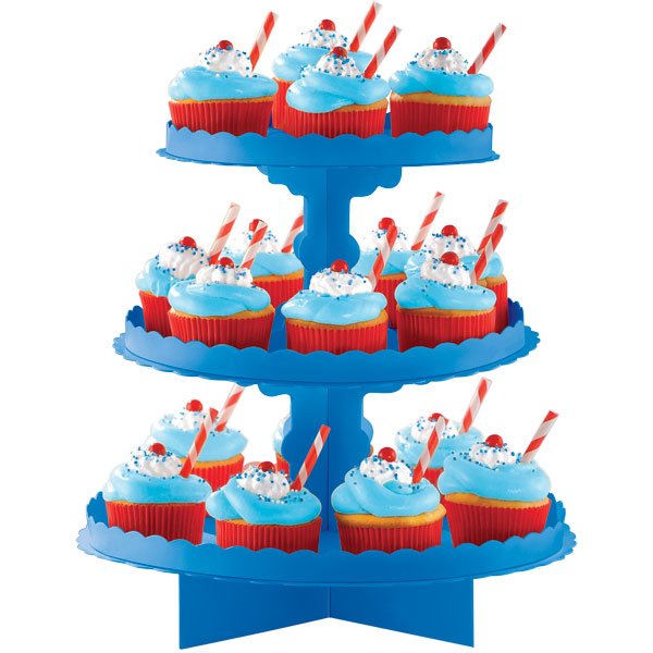 Cupcakestllning - Klarbl